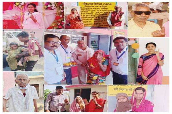 छह संसदीय क्षेत्रों में शांतिपूर्ण मतदान जारी