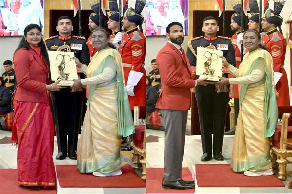 Congratulations to Paralympic players Rubina and Kapil on being honored with Arjun Award: Chief Minsiter Dr. Yadav