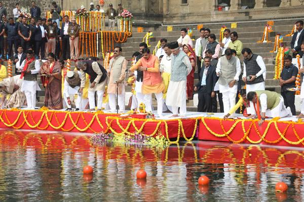 Madhya Pradesh advances on the path of continuous progress with the blessings of Maa Narmada: CM Dr. Yadav
