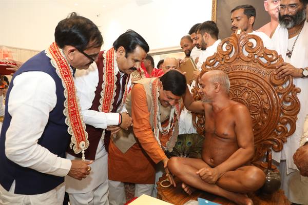 मुख्यमंत्री डॉ. यादव पंच कल्याणक महोत्सव में शामिल हुए