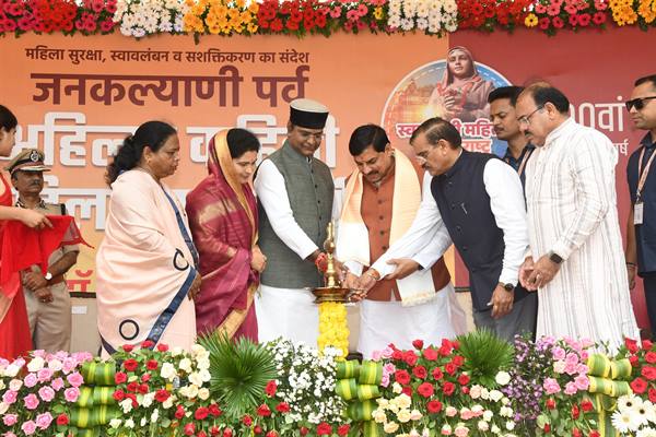 Ahilya Vahini Women’s Bike Rally a Symbol of Women Empowerment: C M Dr. Yadav