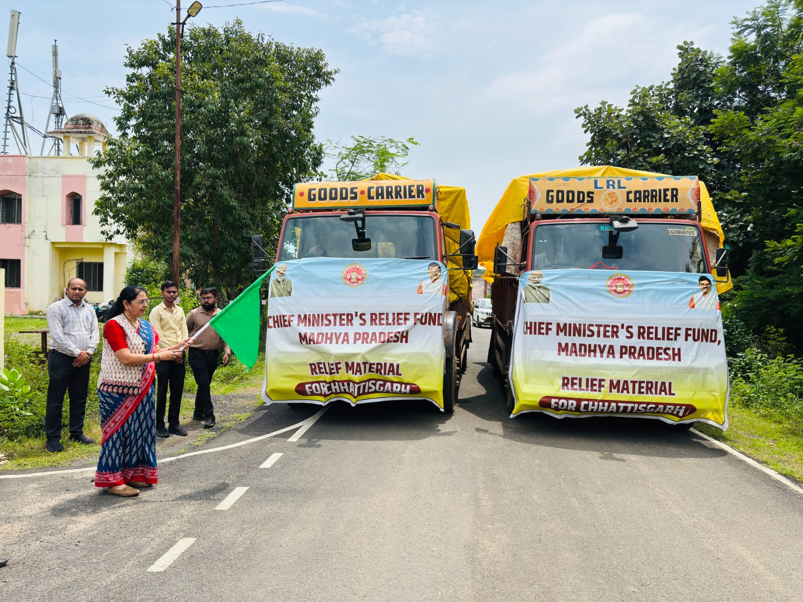 CM Dr. Yadav’s Humanitarian Initiative for Flood-Affected Citizens of Chhattisgarh