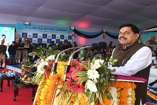 Police Achieving Success at the National and International Levels sports while Fulfilling Their Duties : CM Dr. Yadav