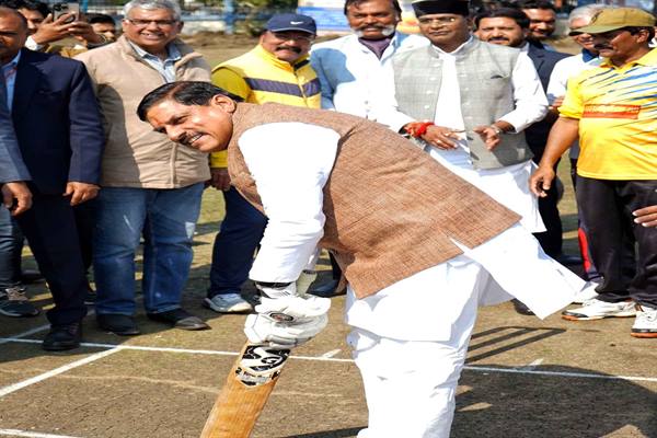 Sports activities bring positivity and energy in life - Chief Minister Dr. Yadav
