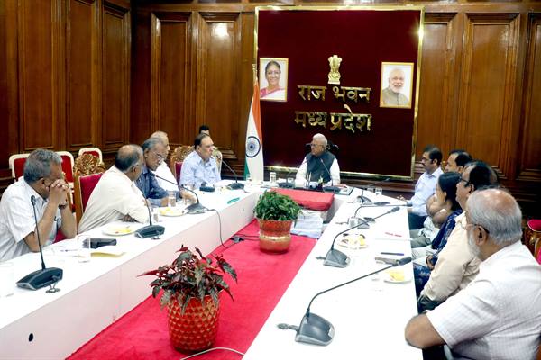Noted Sickle Cell Doctor from Chhattisgarh Meets Governor Shri Patel