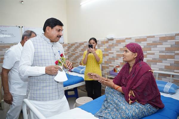 Selfless Service to Cancer Patients is Exemplary: CM Dr. Yadav
