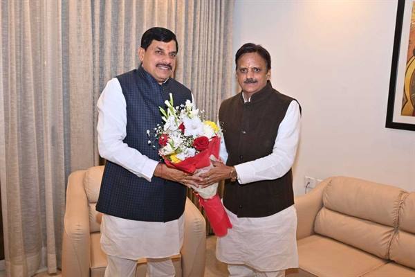 मुख्यमंत्री डॉ. यादव से उप मुख्यमंत्री श्री शुक्ल ने नई दिल्ली में की सौजन्य भेंट