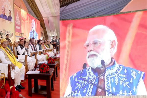 Tribal welfare is our top priority : Prime Minister Shri Modi