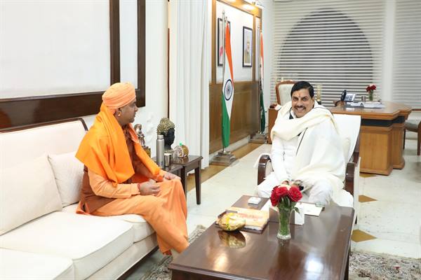 मुख्यमंत्री डॉ. यादव से मिले राजस्थान के विधायक श्री महंत बालक नाथ