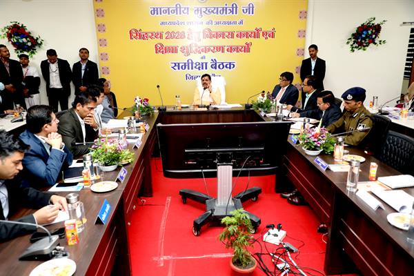 CM Dr. Mohan Yadav for Kshipra river purification action plan before Simhastha 2028