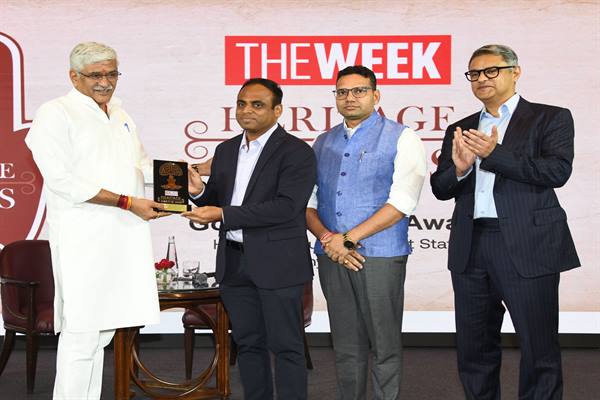 ‘हेरिटेज टूरिज्म – बेस्ट स्टेट’ अवॉर्ड से सम्मानित हुआ मध्यप्रदेश