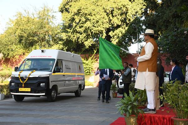 Mobile Forensic Vans Will Boost Technical Capabilities of Crime Investigation: CM Dr Yadav