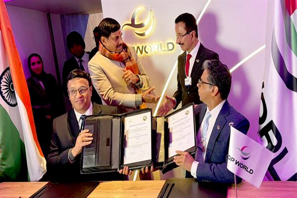 MoU Signed between Madhya Pradesh and DP World in presence ...