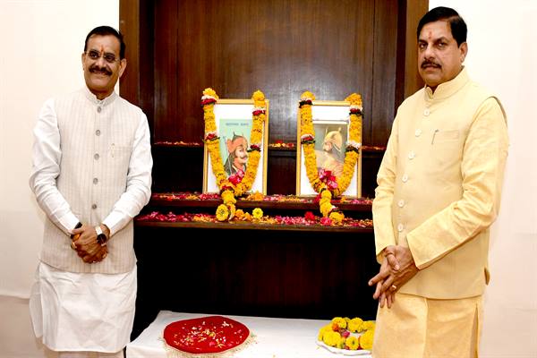 CM Dr. Yadav Pays Tribute to Veer Shiromani Maharana Pratap and Bundelkhand Kesari Maharaja Chhatrasal on Their Birth Anniversary