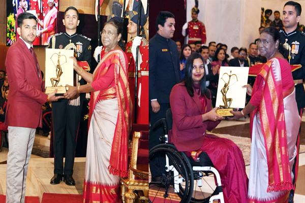 राष्ट्रीय खेल सम्मान से अलंकृत हुए मध्यप्रदेश के 3 खिलाड़ी, एक प्रशिक्षक