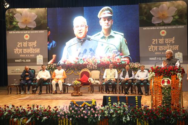 वर्ल्ड रोज कन्वेंशन 2028 वैश्विक संवाद और आतिथ्य का अभूतपूर्व अवसर : राज्यपाल