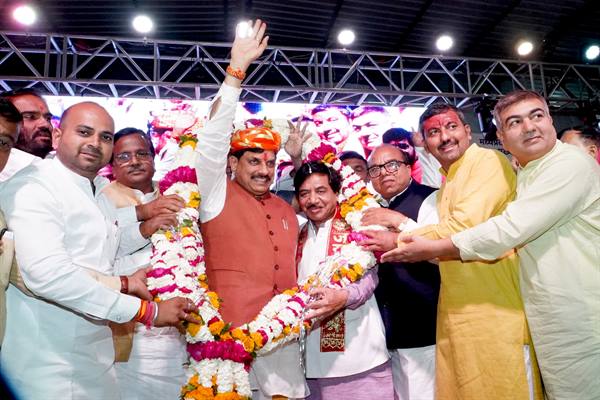 Grand Welcome for Chief Minister Dr. Mohan Yadav on His Birthday in Ujjain