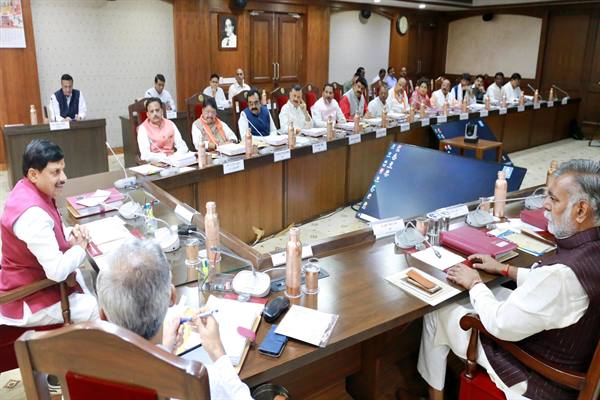 मुख्यमंत्री डॉ. मोहन यादव की अध्यक्षता में मंत्रि-परिषद के निर्णय