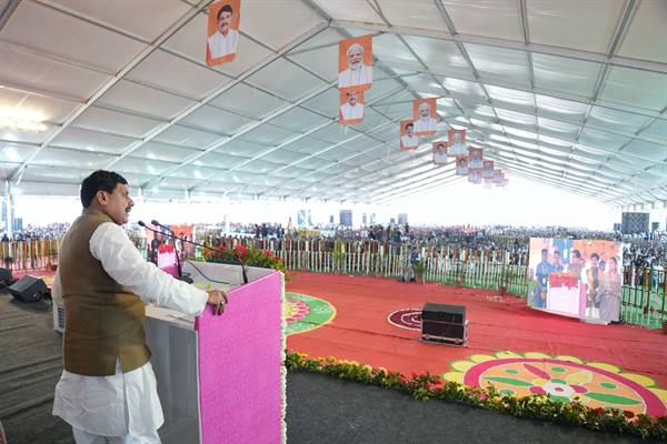 भिण्ड में विकास की बयार बह रही है - मुख्यमंत्री डॉ. यादव