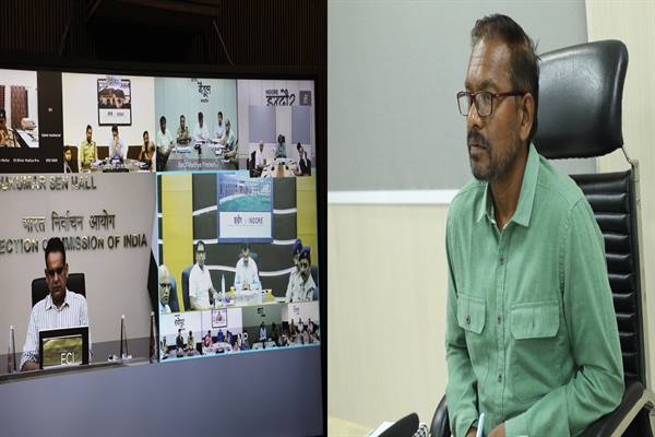 सभी व्यवस्थाएं दुरूस्त कर लें और निर्बाध मतगणना पूर्ण करायें - उप निर्वाचन आयुक्त श्री भादू