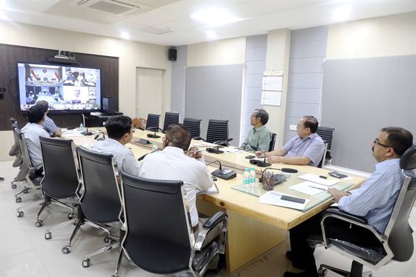 मुख्य निर्वाचन आयुक्त ने दी मुख्य निर्वाचन पदाधिकारी श्री राजन को बधाई